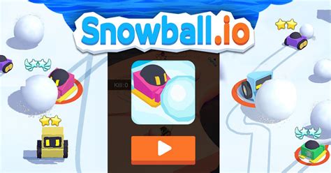  Players battle against one another in the addicting online multiplayer game Snowball.io to be the last snowman standing. The goal of the game is to roll a snowball around the playing area while attempting to knock other players off the platform while gathering snow to build the snowball. Players may maneuver their snowball in any direction. 